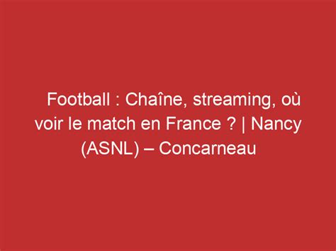 match france australie streaming